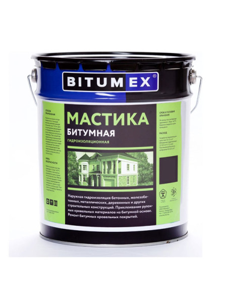 Битумная гидроизоляционная мастика БИТУМЕКС МБ-016