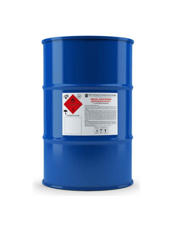 Дорожная акриловая эмаль ЗАГОРСКИЙ ЛАКОКРАСОЧНЫЙ ЗАВОД АК-511 Белая 50 кг ZLK05403