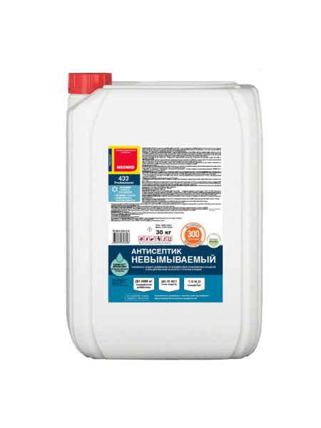 Невымываемый антисептик усиленный, концентрат NEOMID 433 30 кг Н-433-30/к1:9