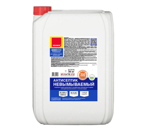 Невымываемый консервант для древесины NEOMID 430 Eco 30 кг Н-430E-30/к1:9
