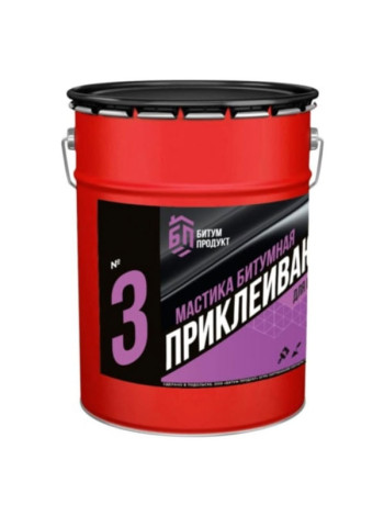 Мастика битумная для приклеивания БИТУМ ПРОДУКТ XPS 20 кг ВР-30