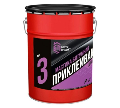 Мастика битумная для приклеивания БИТУМ ПРОДУКТ XPS 20 кг ВР-30