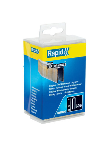 Супертвердые закаленные узкие скобы Rapid (30 мм; тип 55) 3600шт 40303096