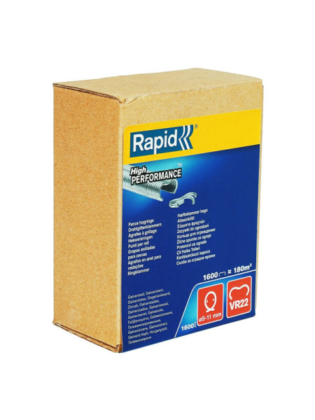 Кольцевые скобы для FP222 Rapid VR22 1600шт 40108810 Кольцевые скобы для FP222 Rapid VR22 1600шт 40108810