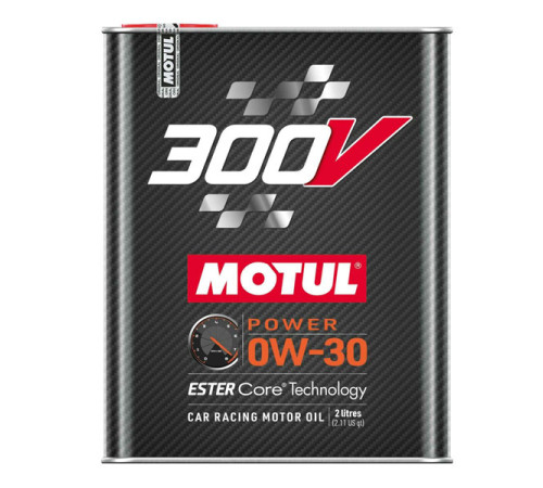Моторное масло MOTUL 300 V POWER 0W30, 2 л 110856