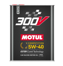 Моторное масло MOTUL 300 V COMPETITION 5W40, 2 л 110817