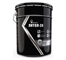 Антифрикционная многоцелевая смазка РОСНЕФТЬ Литол-24, ведро 20,5 л 40655860