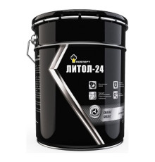 Антифрикционная многоцелевая смазка РОСНЕФТЬ Литол-24, ведро 20,5 л 40655860