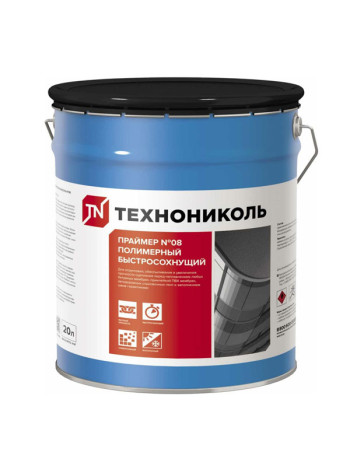 Полимерный быстросохнущий праймер №08 Технониколь ведро 20 л (14 кг) TN694294