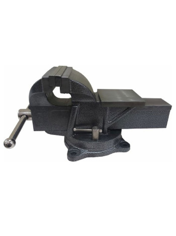 Слесарные тиски GRIFF 75 мм, серия PRO, поворотные, стальные, с наковальней g164022