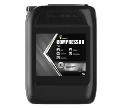Масло компрессорное Compressor VDL 150 канистра 20 л РОСНЕФТЬ 40837860