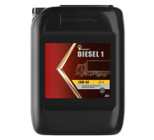 Моторное масло РОСНЕФТЬ Diesel 1 10W-40, канистра 20л 10120