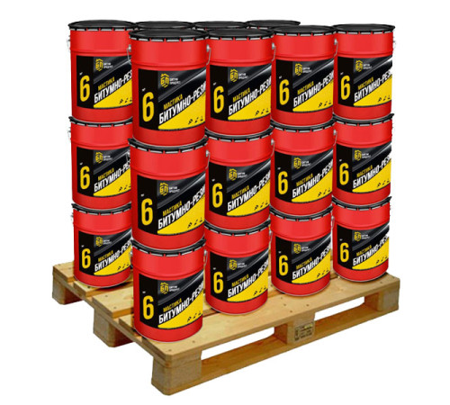 Мастика битумно-резиновая БИТУМ ПРОДУКТ 20 кг (33 шт) BP-35