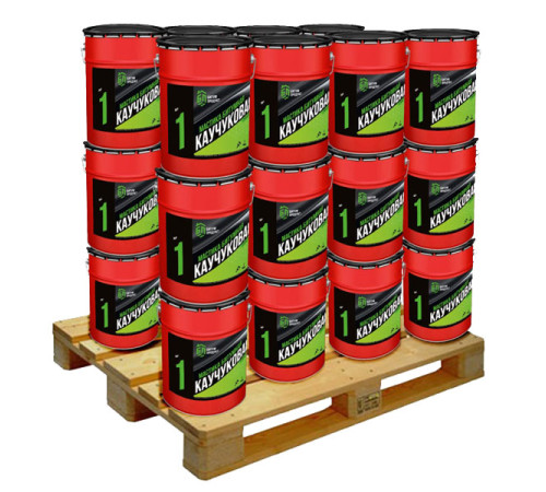 Мастика битумно-каучуковая БИТУМ ПРОДУКТ СБС 20 кг (33 шт) BP-37