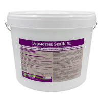 Двухкомпонентный тиоколовый герметик Sealit 51 вибрационный масло-бензостойкий серый 15,4 кг 4102