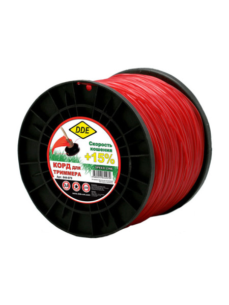 Корд триммерный (3.0 мм; 220 м; звезда) DDE 644-979
