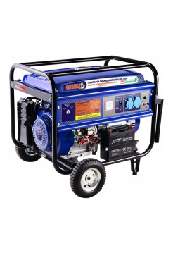 Гибридный генератор газ-бензин СПЕЦ HG-7000 и комплект для подключения к сети+баллону