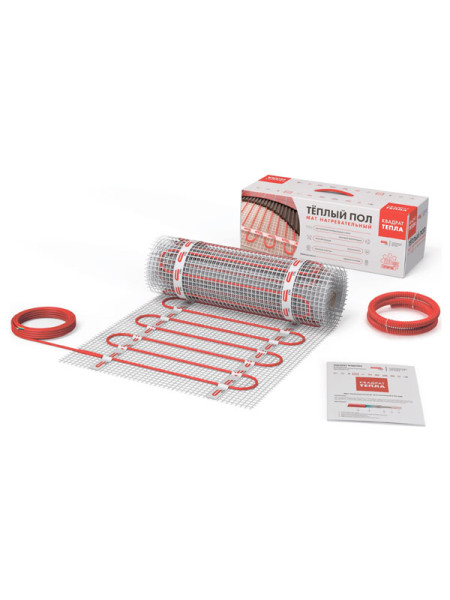 Теплый пол СТН Квадрат Тепла 150 Вт/м2, 525 - 3,5 м2 3,5-525 КМ