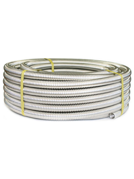 Гофрированная труба Stahlmann из нержавеющей стали SS304 15А, бухта 30м 060570 2217436