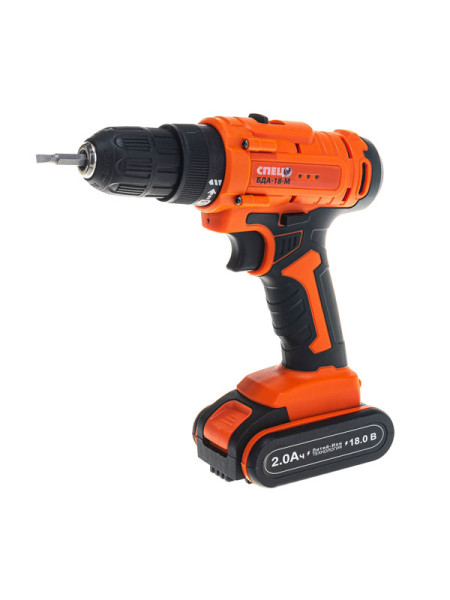 Аккумуляторная дрель-шуруповерт СПЕЦ БДА-18-М СПЕЦ-3420