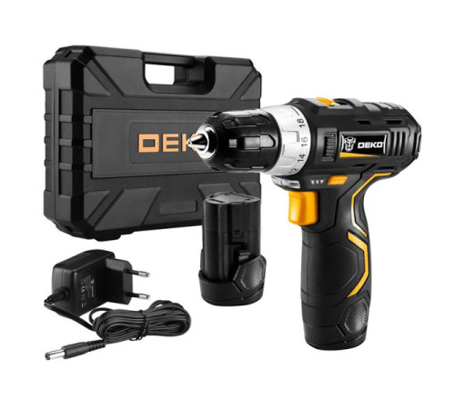 Аккумуляторная дрель-шуруповерт DEKO GCD12DU3 SET 063-4140