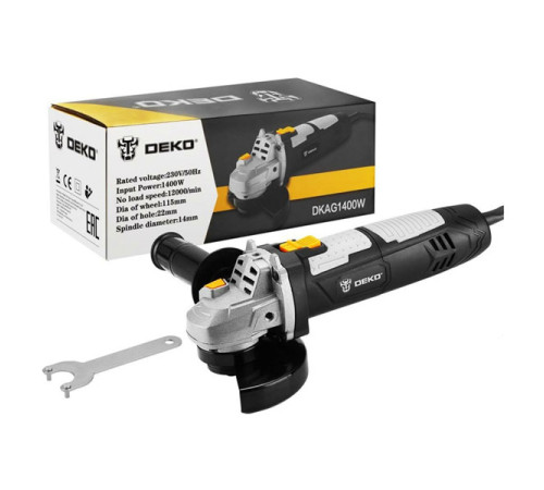 Углошлифовальная машина DEKO DKAG1400W 063-2201
