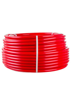 Труба из полиэтилена повышенной термостойкости Gigant PE-RT 20x2.0 мм, красный, 100 м GSG-20