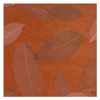 Натуральные обои Cosca Листья Прима Рохо, 5.5x0.91 м СПБ003106