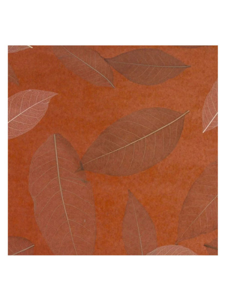 Натуральные обои Cosca Листья Прима Рохо, 5.5x0.91 м СПБ003106