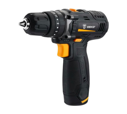 Аккумуляторная ударная дрель-шуруповерт DEKO GCD12DU SET4 063-4038
