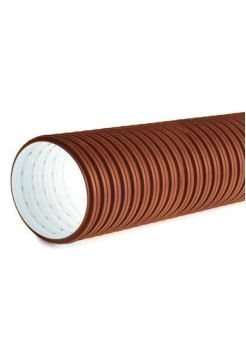 Двухслойная труба ПОЛИТЭК Ø117/100 SN8(6м) с перфорацией 120˚ 117100120