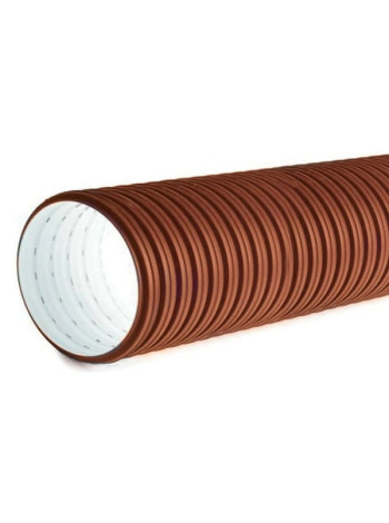 Двухслойная труба ПОЛИТЭК Ø175/150 SN8(6м) с перфорацией 120˚ 175150120