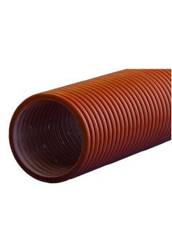 Двухслойная труба ПОЛИТЭК Ø117/100 SN8(6м) с перфорацией 117100360