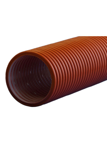 Двухслойная труба ПОЛИТЭК Ø117/100 SN8(6м) с перфорацией 117100360