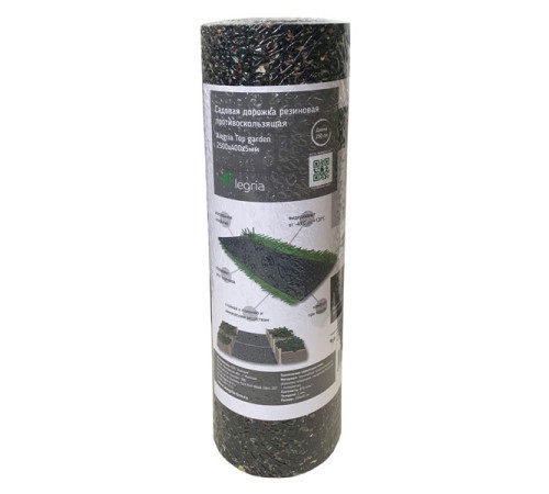 Резиновая садовая дорожка Alegria Top garden 2500x400x5 мм 2500.400.5.TG