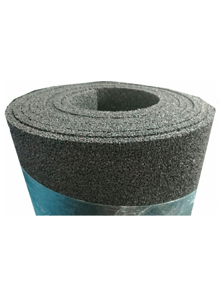 Покрытие из резиновой крошки АМОРТЕКС 1500x3000x10 мм цвет серый 0013