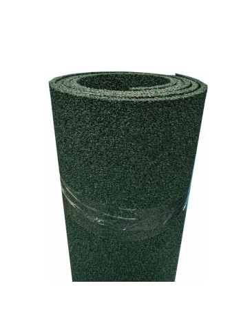 Покрытие из резиновой крошки АМОРТЕКС 1500x3000x10 мм цвет зелёный 0053