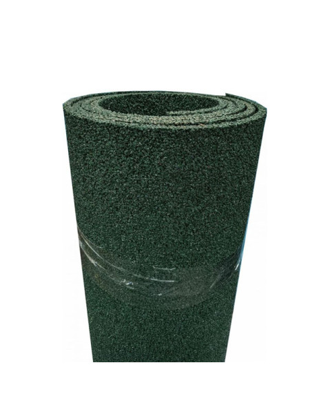 Покрытие из резиновой крошки АМОРТЕКС 1500x3000x10 мм цвет зелёный 0053