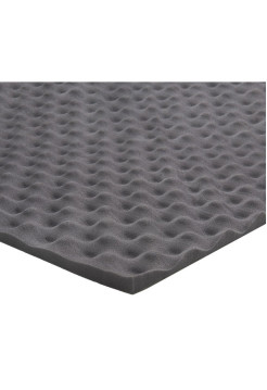 Звуко-шумоизоляция AIRLINE Виолон Гамма Волна 15 75х100 см, КС, 15 мм, ППУ, волн. формы ADSI011