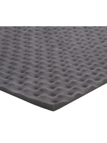 Звуко-шумоизоляция AIRLINE Виолон Гамма Волна 15 75х100 см, КС, 15 мм, ППУ, волн. формы ADSI011