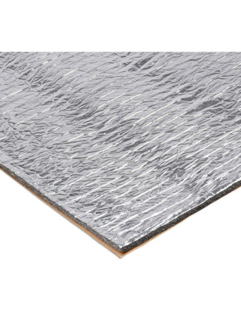 Звуко-шумоизоляция AIRLINE Изол Ф6 50х70 см, КС, водостойк., 6 мм, с доп. вибродемпф., фольга, ППЭ ADSI017