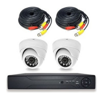 Комплект видеонаблюдения PS-link AHD 5Мп KIT-A502HD 2 камеры для помещения 3017