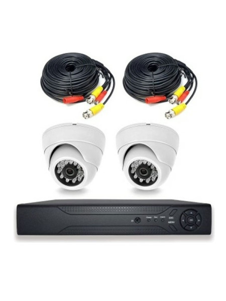 Комплект видеонаблюдения PS-link AHD 5Мп KIT-A502HD 2 камеры для помещения 3017