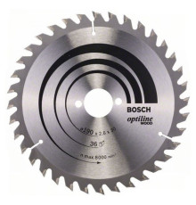 Диск пильный по древесине 190х30 мм Bosch 2.608.640.616