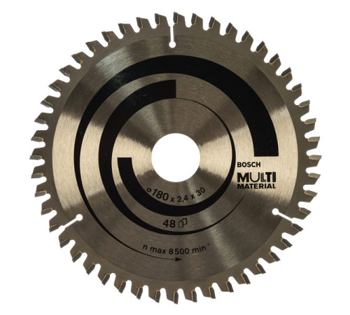 Диск циркулярный Multi Material для ручных циркулярных пил (180х30 мм; Z48) Bosch 2608640507