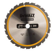 Диск пильный по дереву CONSTRUCT (315х30 мм; 24T ATB) Dewalt DT1961