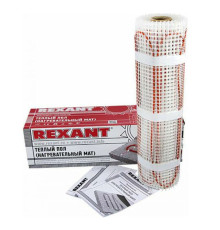 Нагревательный мат REXANT площадь 10,0 м2 (0,5 х 20,0 метров) 1600 Вт 51-0520