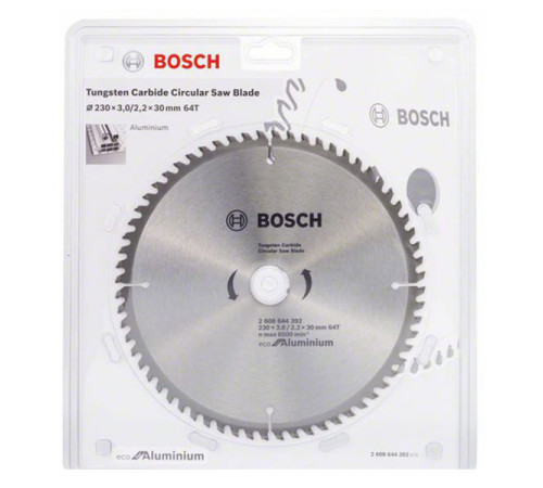 Пильный диск ECO AL (230x30 мм; 64T) Bosch 2608644392
