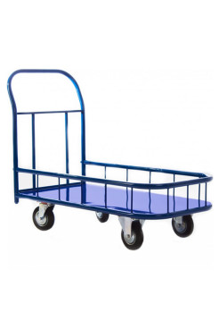 Платформенная бортовая тележка 150 мм, 160 мм Промышленник ПБМ-6.12