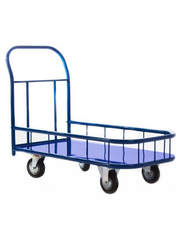 Платформенная бортовая тележка 150 мм, 125 мм Промышленник ПБМ-6.10